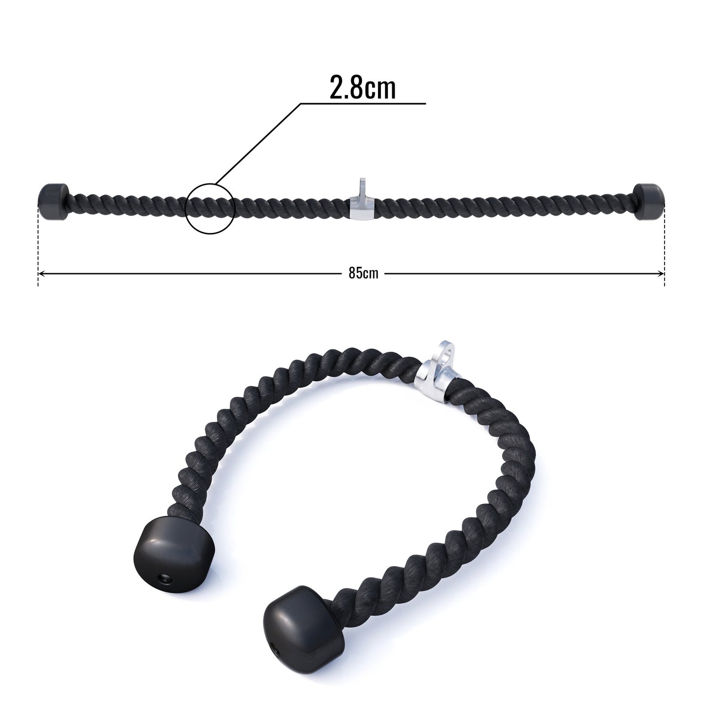 Corde triceps 68/85/100 cm