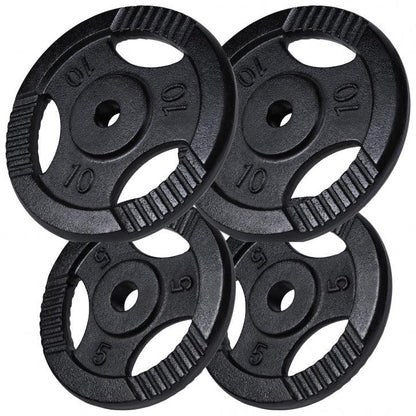 Disques d’haltères en fonte grip - Gorilla Sports France