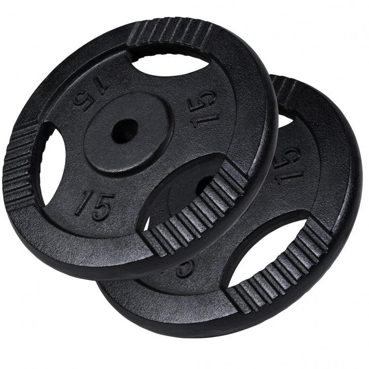Disques d’haltères en fonte grip - Gorilla Sports France