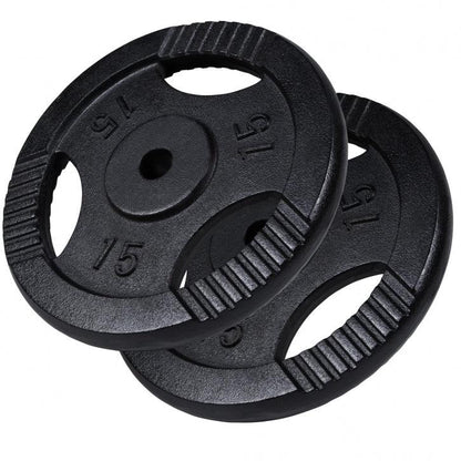 Disques d’haltères en fonte grip - Gorilla Sports France