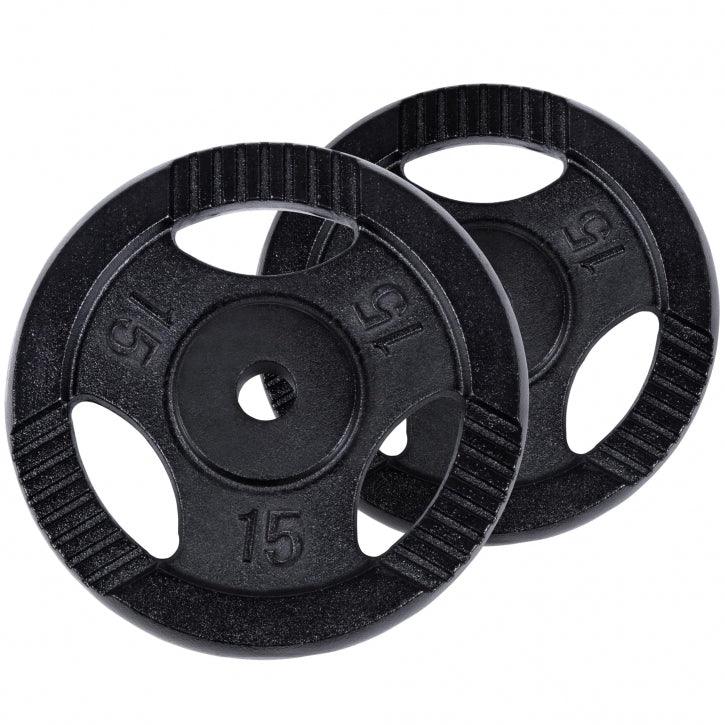 Disques d’haltères en fonte grip - Gorilla Sports France
