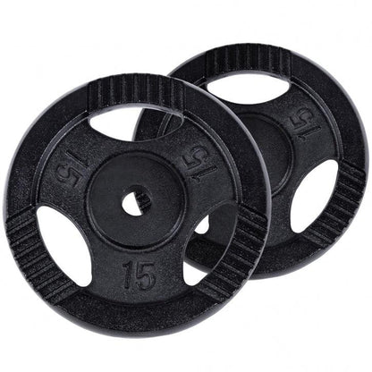 Disques d’haltères en fonte grip - Gorilla Sports France