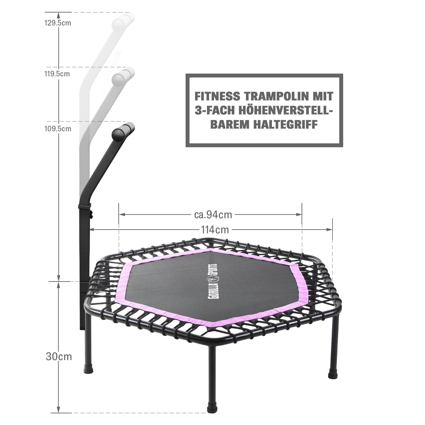 Mini trampoline de fitness