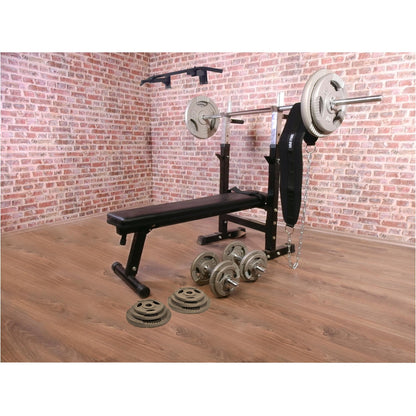 Set de musculation professionnel de 30 pièces - Gorilla Sports France