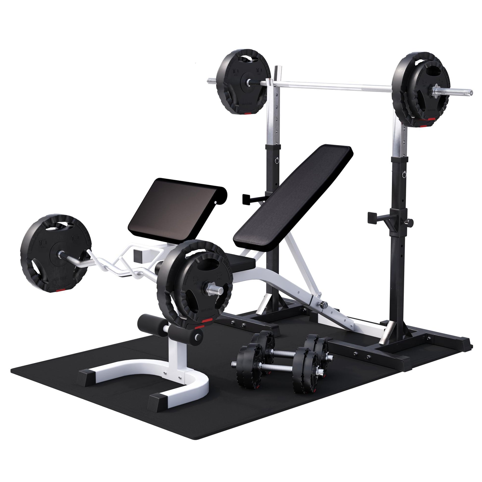 Set de musculation complet 48 pièces - Gorilla Sports France