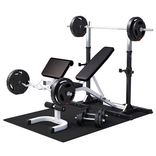 Set de musculation complet 48 pièces - Gorilla Sports France
