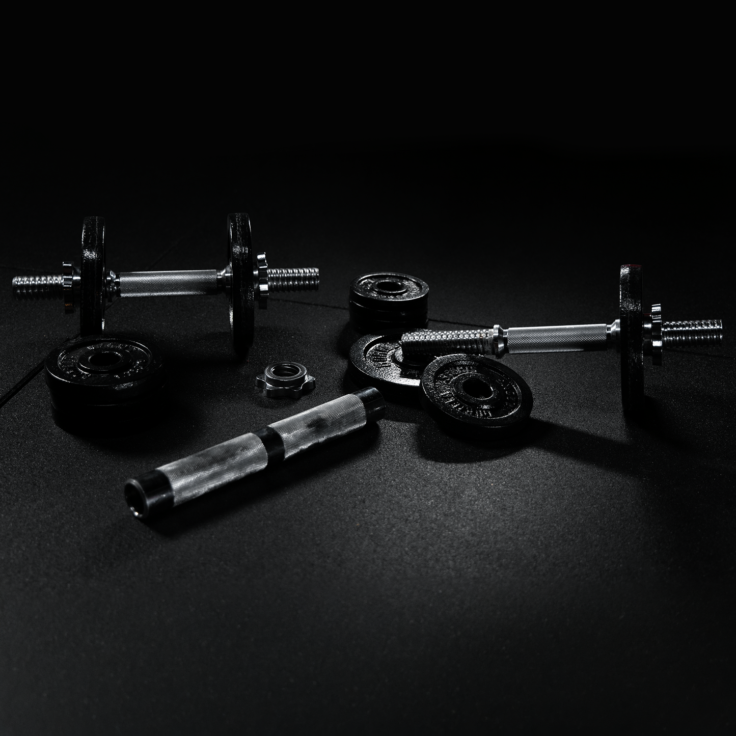 Set d'haltères modulable 2 en 1 de 22 kg