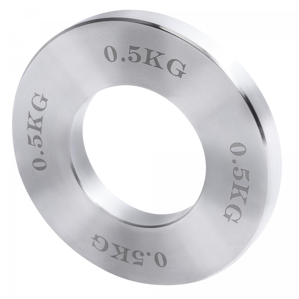 Mini disques chromés 51 mm - Lot de 5 KG avec housse de transport - Gorilla Sports France