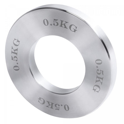 Mini disques chromés 51 mm - Lot de 5 KG avec housse de transport - Gorilla Sports France