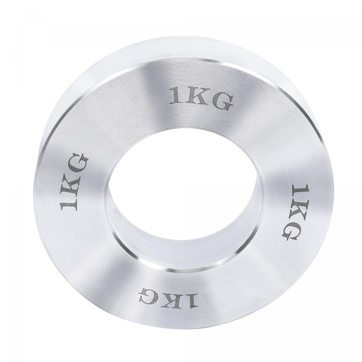 Mini disques chromés 51 mm - Lot de 5 KG avec housse de transport - Gorilla Sports France