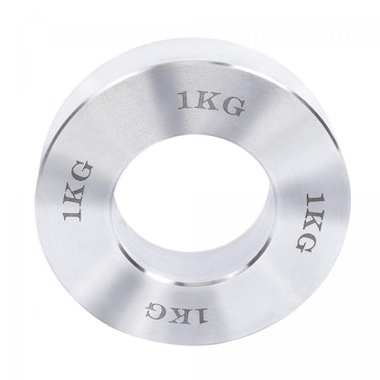 Mini disques chromés 51 mm - Lot de 5 KG avec housse de transport - Gorilla Sports France