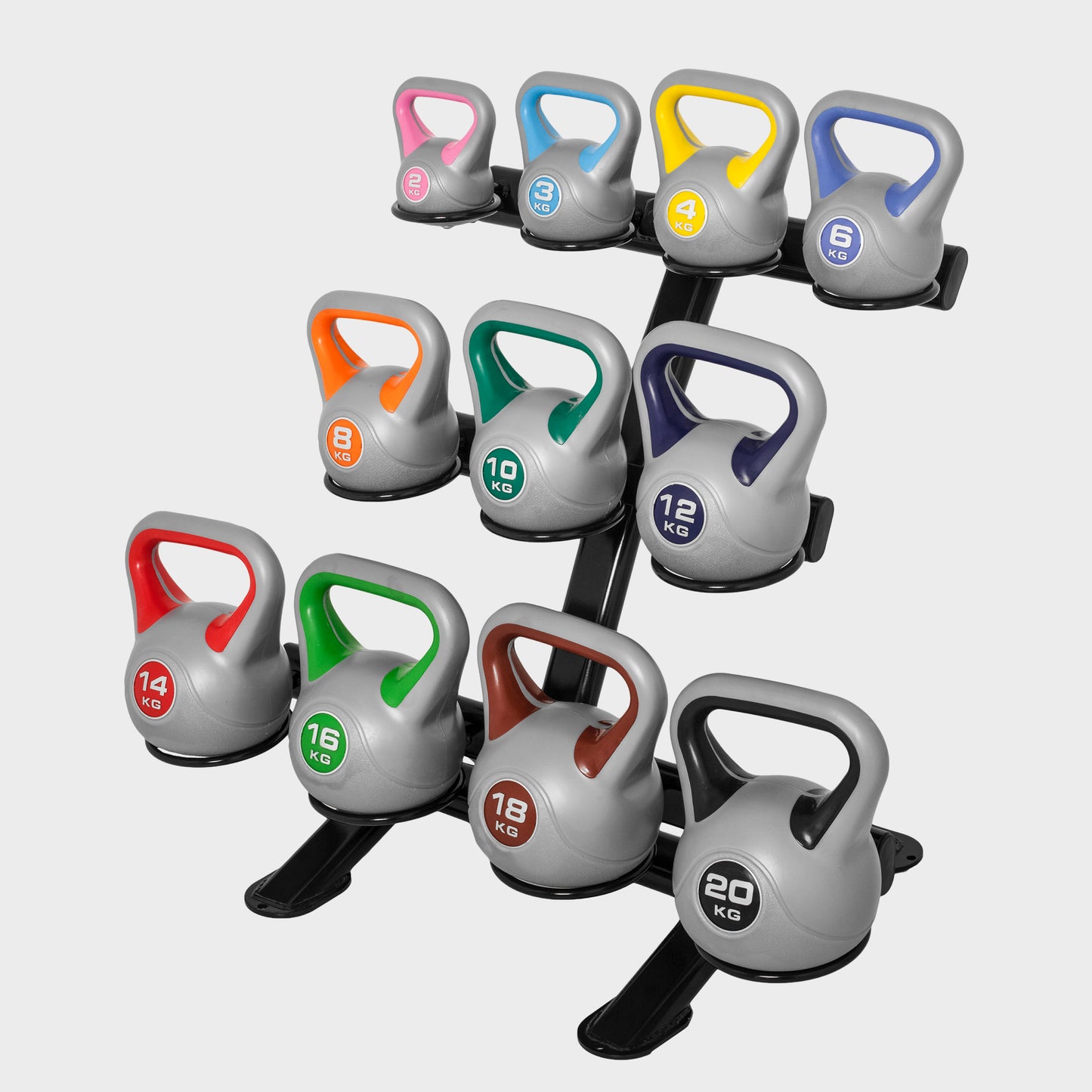 Kettlebell en plastique
