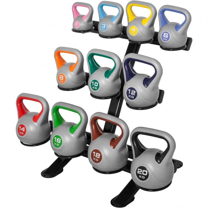 Kettlebell Stylish en plastique - Gorilla Sports France