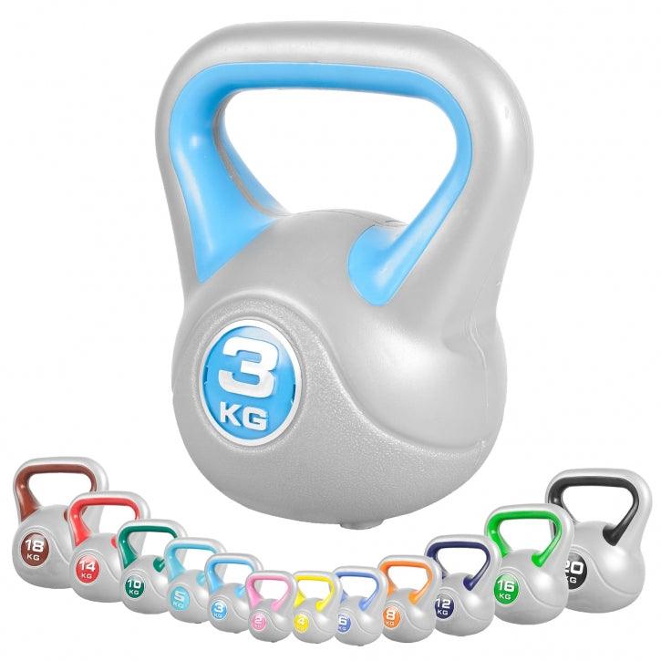 Kettlebell Stylish en plastique - Gorilla Sports France