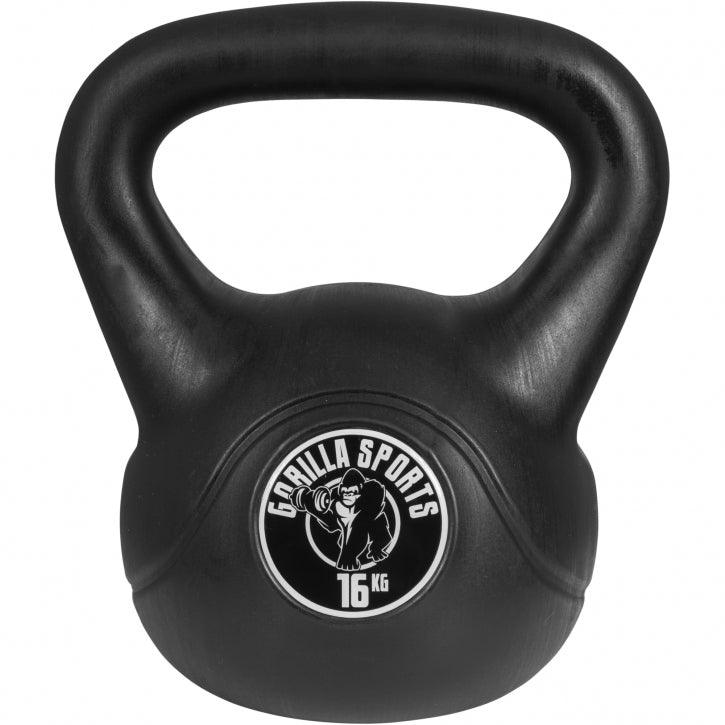 Kettlebell en plastique - Gorilla Sports France