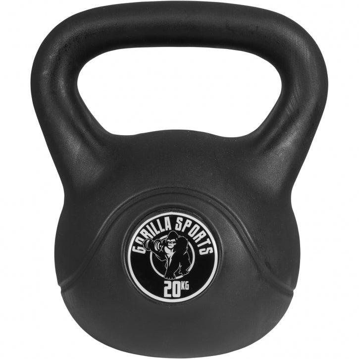 Kettlebell en plastique - Gorilla Sports France