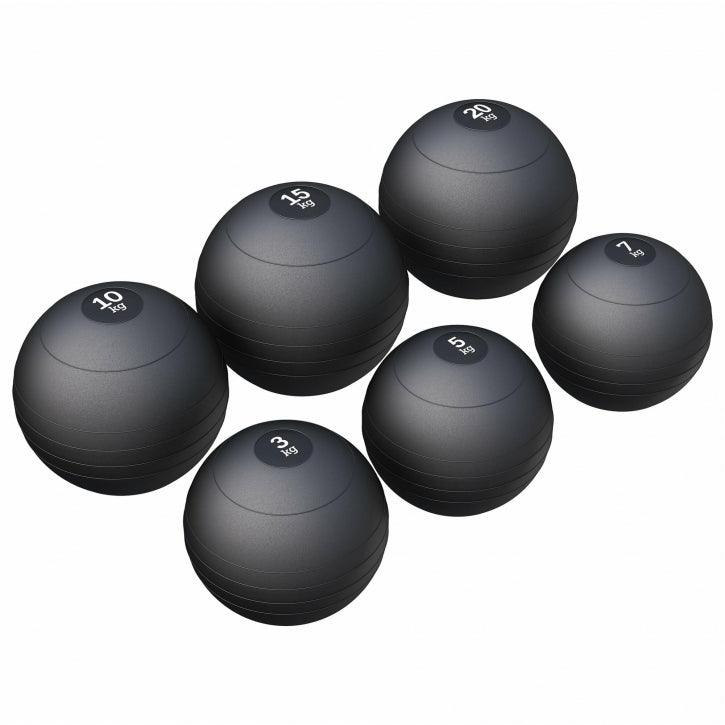 Medecine-ball en caoutchouc - Gorilla Sports France