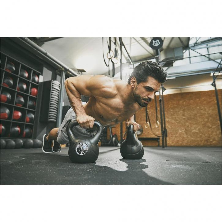 Kettlebell en plastique - Gorilla Sports France