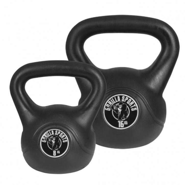 Kettlebell en plastique - Gorilla Sports France