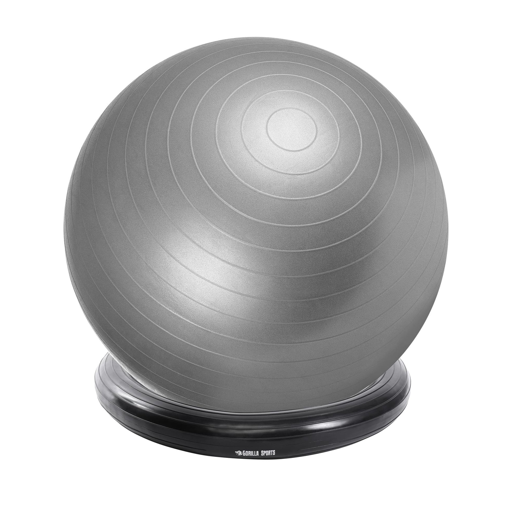 Support de stabilité gonflable pour Swiss Ball - Gorilla Sports France