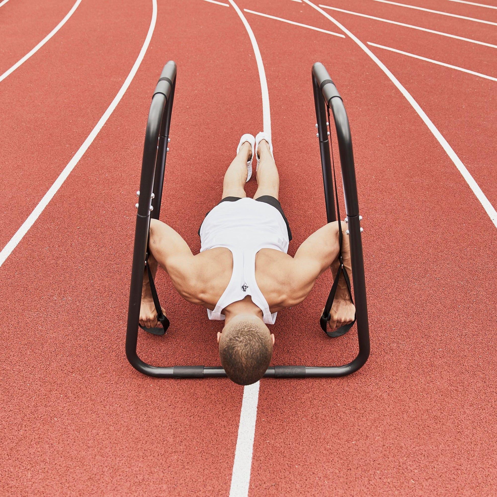 Barre de support pour pompes avec poignées - Gorilla Sports France