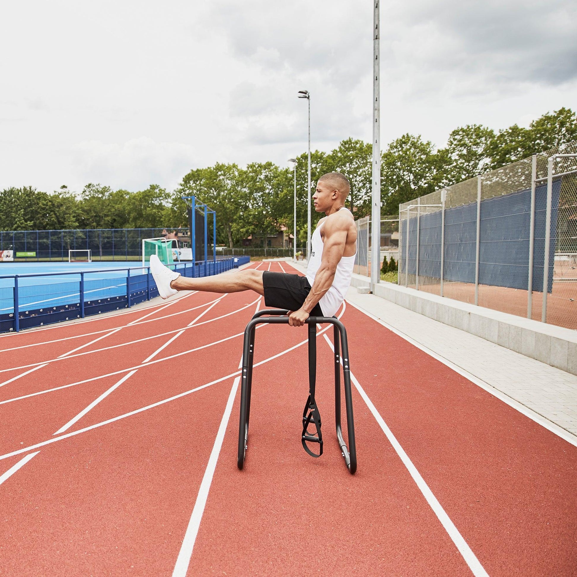 Barre de support pour pompes avec poignées - Gorilla Sports France