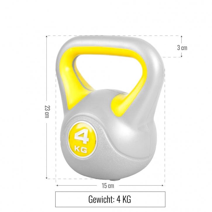 Kettlebell Stylish en plastique - Gorilla Sports France