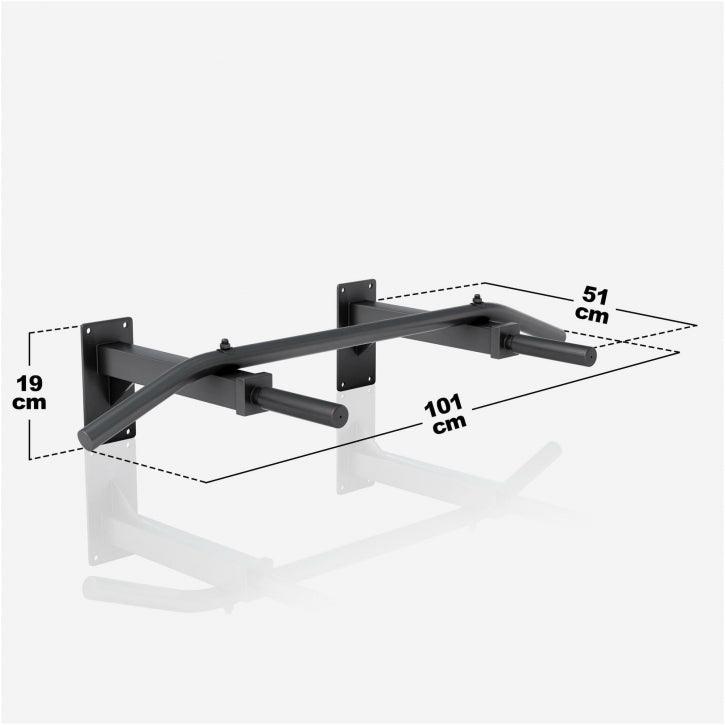 Set de tractions (barre de traction + bande de résistance) - Gorilla Sports France