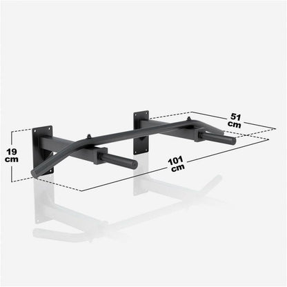 Set de tractions (barre de traction + bande de résistance) - Gorilla Sports France