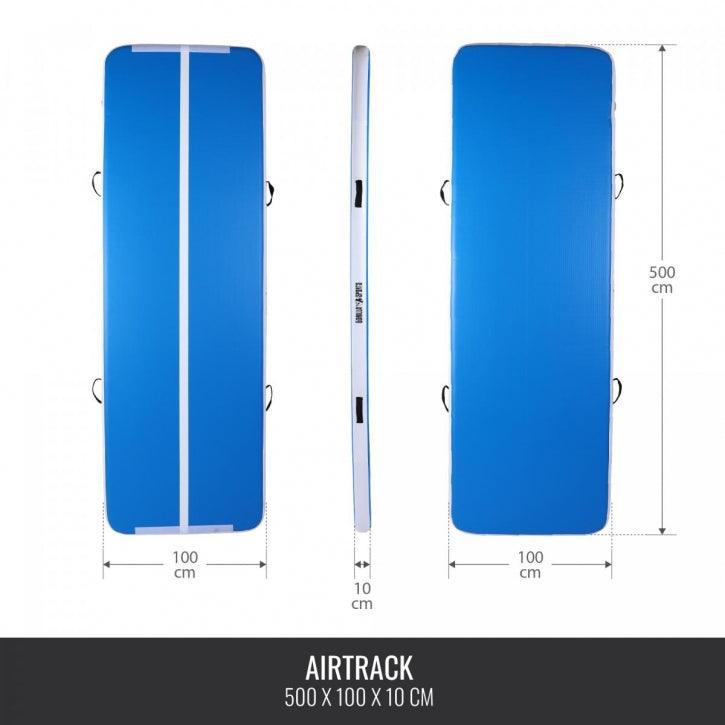 Tapis de gym gonflable AirTrack - Gorilla Sports France