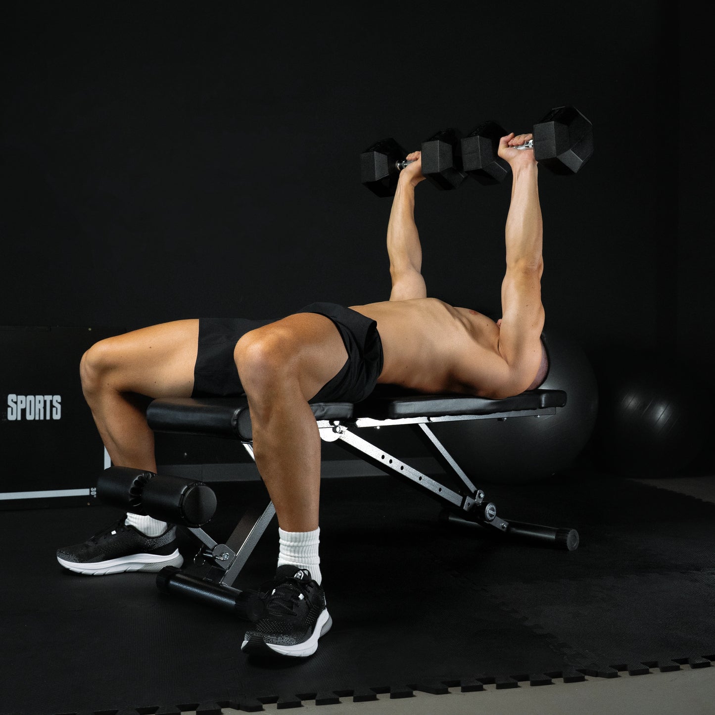 Banc de musculation pliable