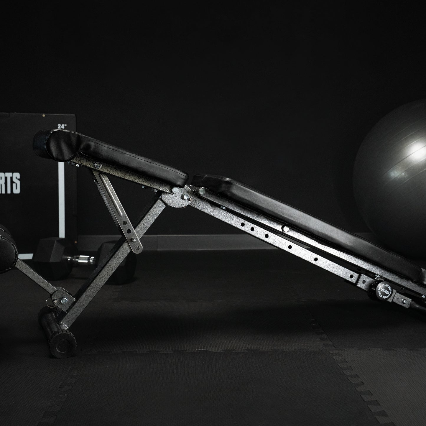 Banc de musculation pliable