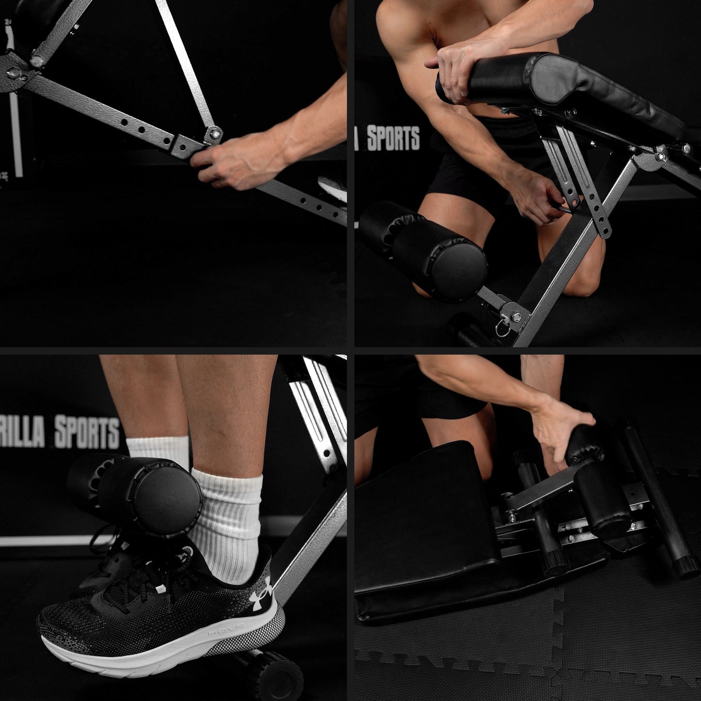 Banc de musculation pliable