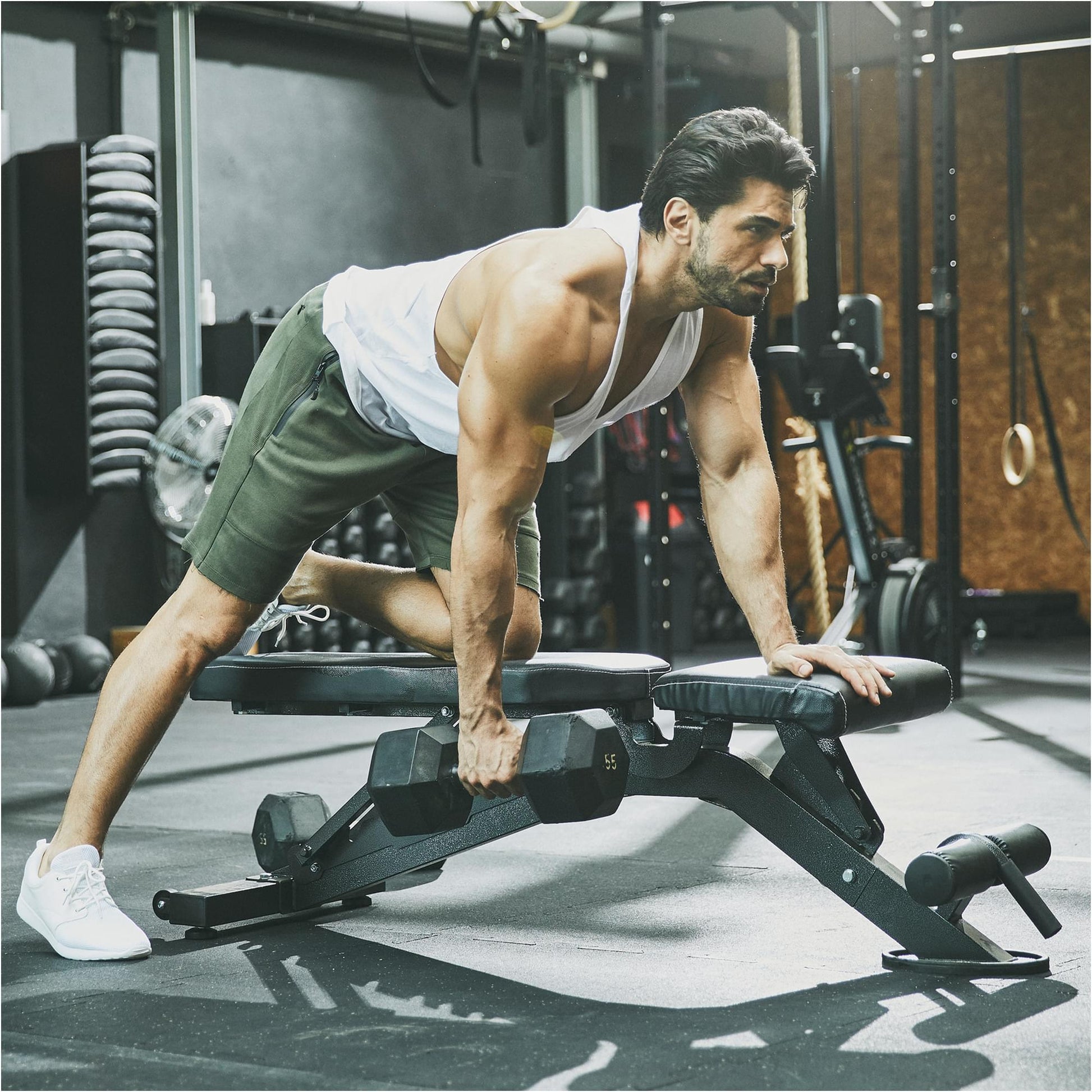 Banc de musculation réglable - Gorilla Sports France