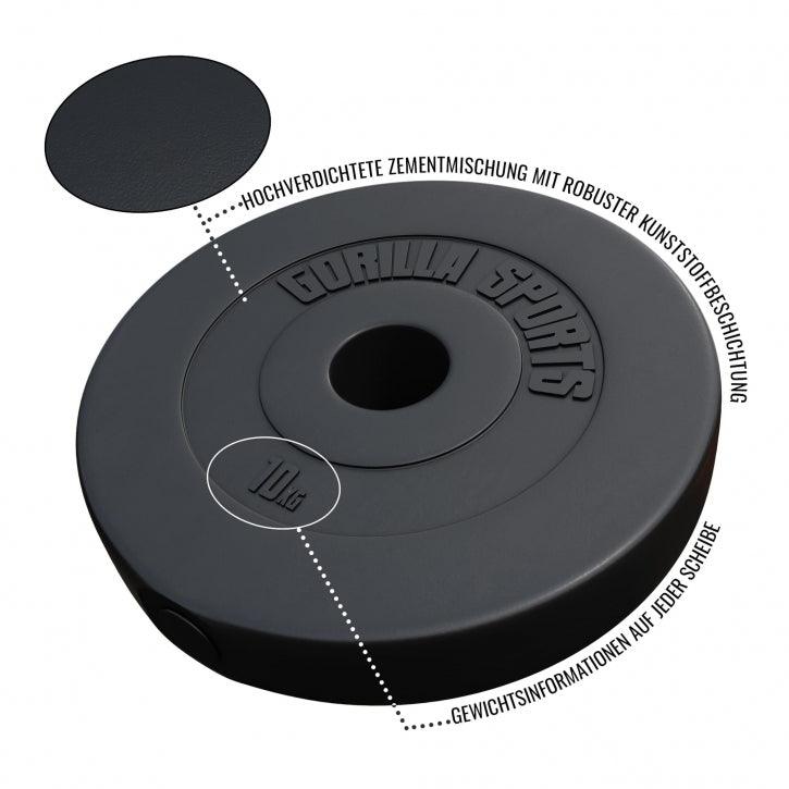 Disque olympique en plastique 50/51mm - Gorilla Sports France