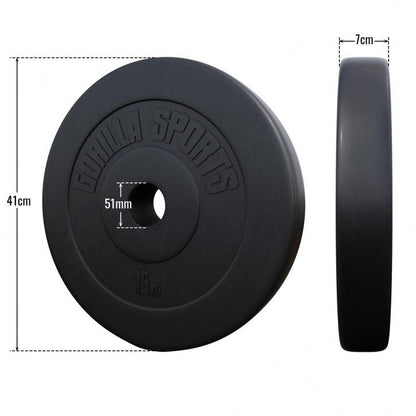 Disque olympique en plastique 50/51mm - Gorilla Sports France