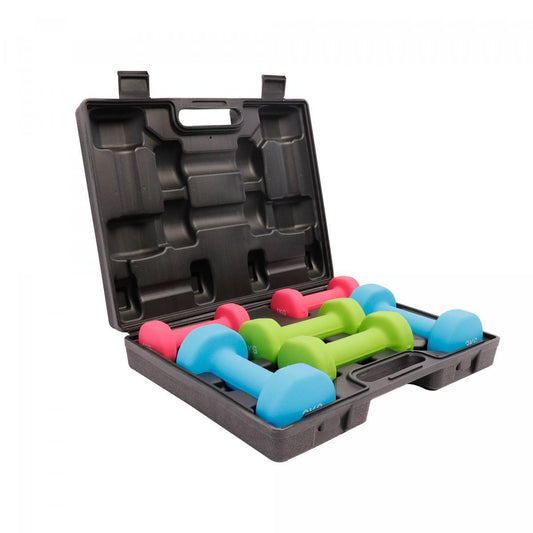 Coffret d'haltères aérobiques de 12 kg - Gorilla Sports France