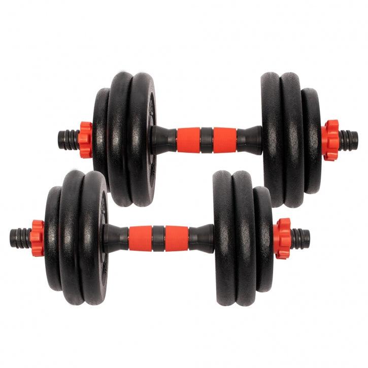Set d'haltères en fonte - Gorilla Sports France