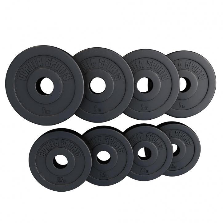 Disque olympique en plastique 50/51mm - Gorilla Sports France