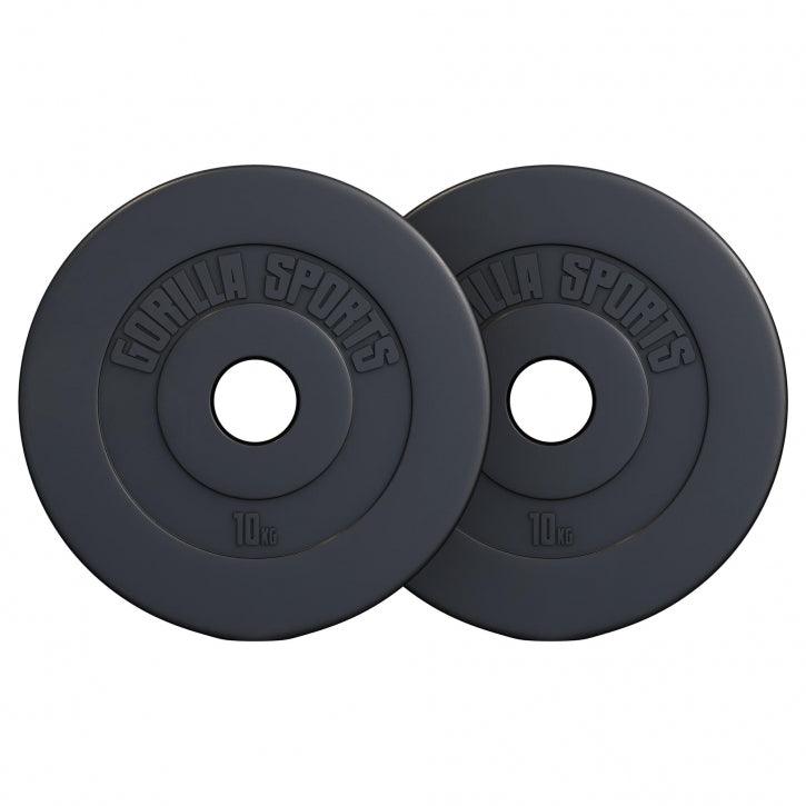 Disque olympique en plastique 50/51mm - Gorilla Sports France