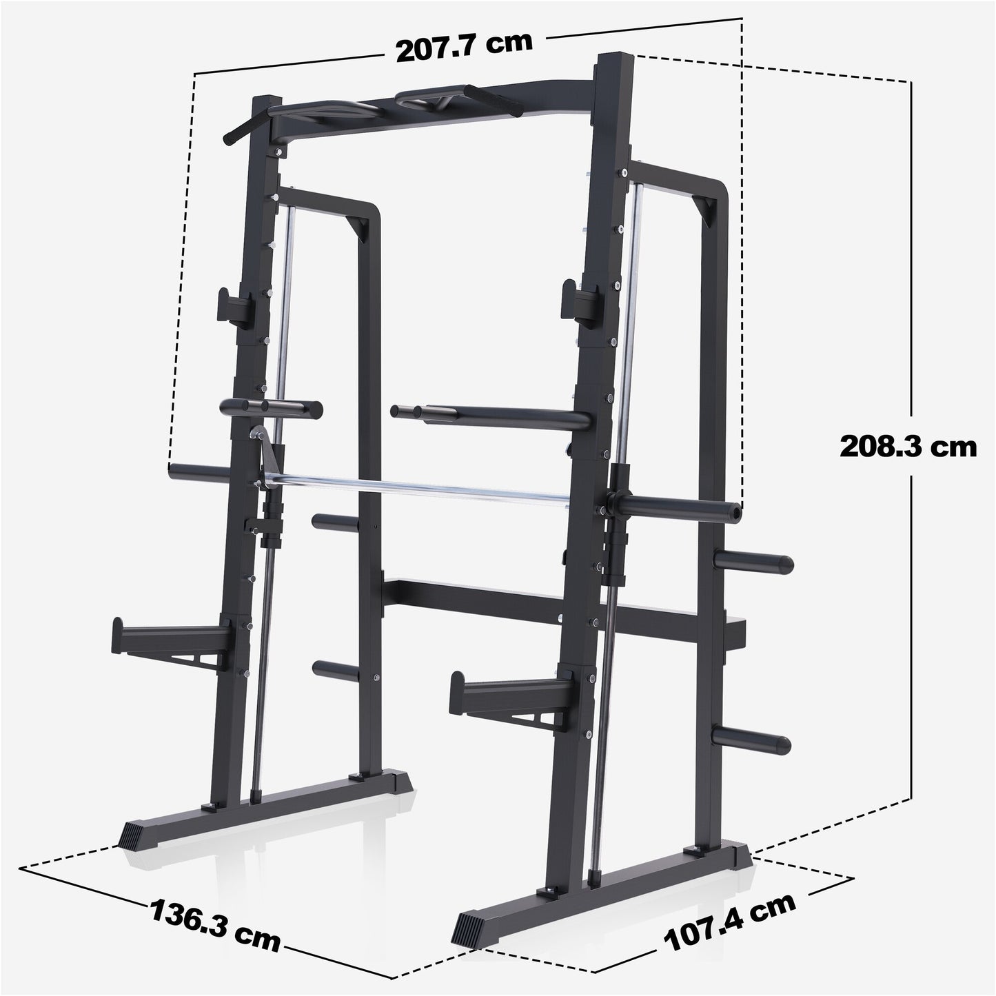 Demi Rack avec Smith Machine