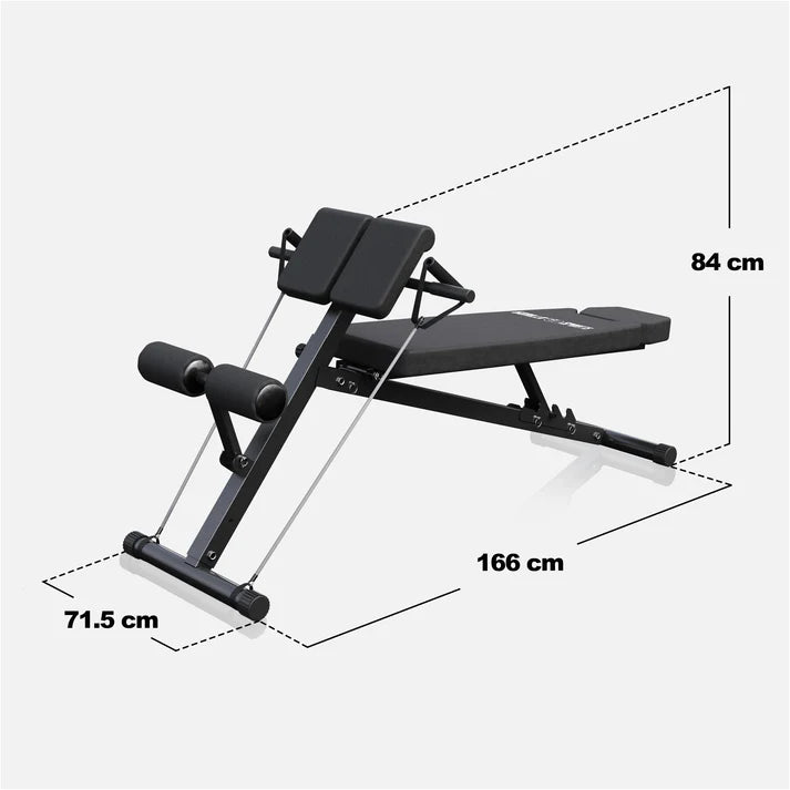 Banc Musculation Hyperextensions - Gorilla Sports France