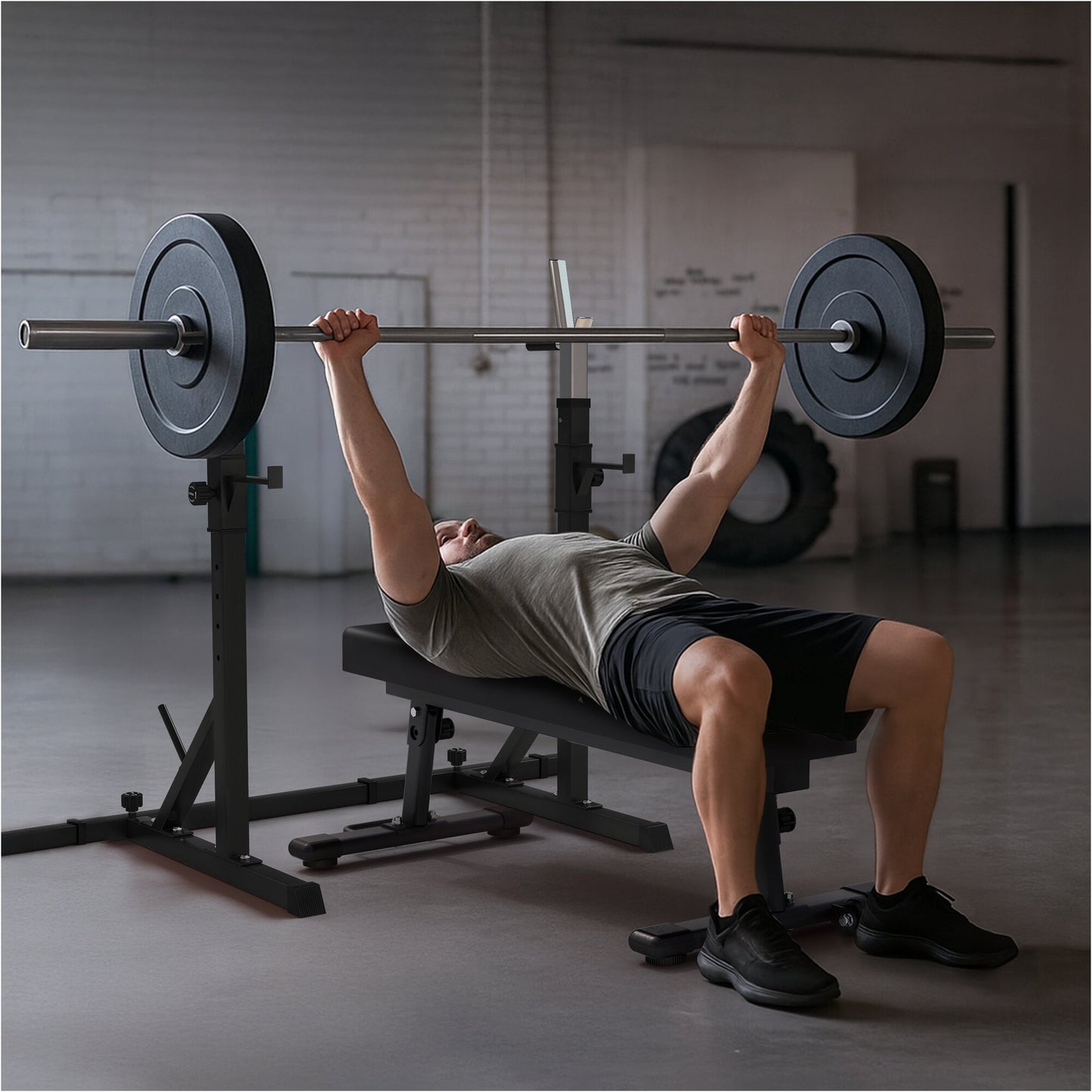 Banc de musculation plat