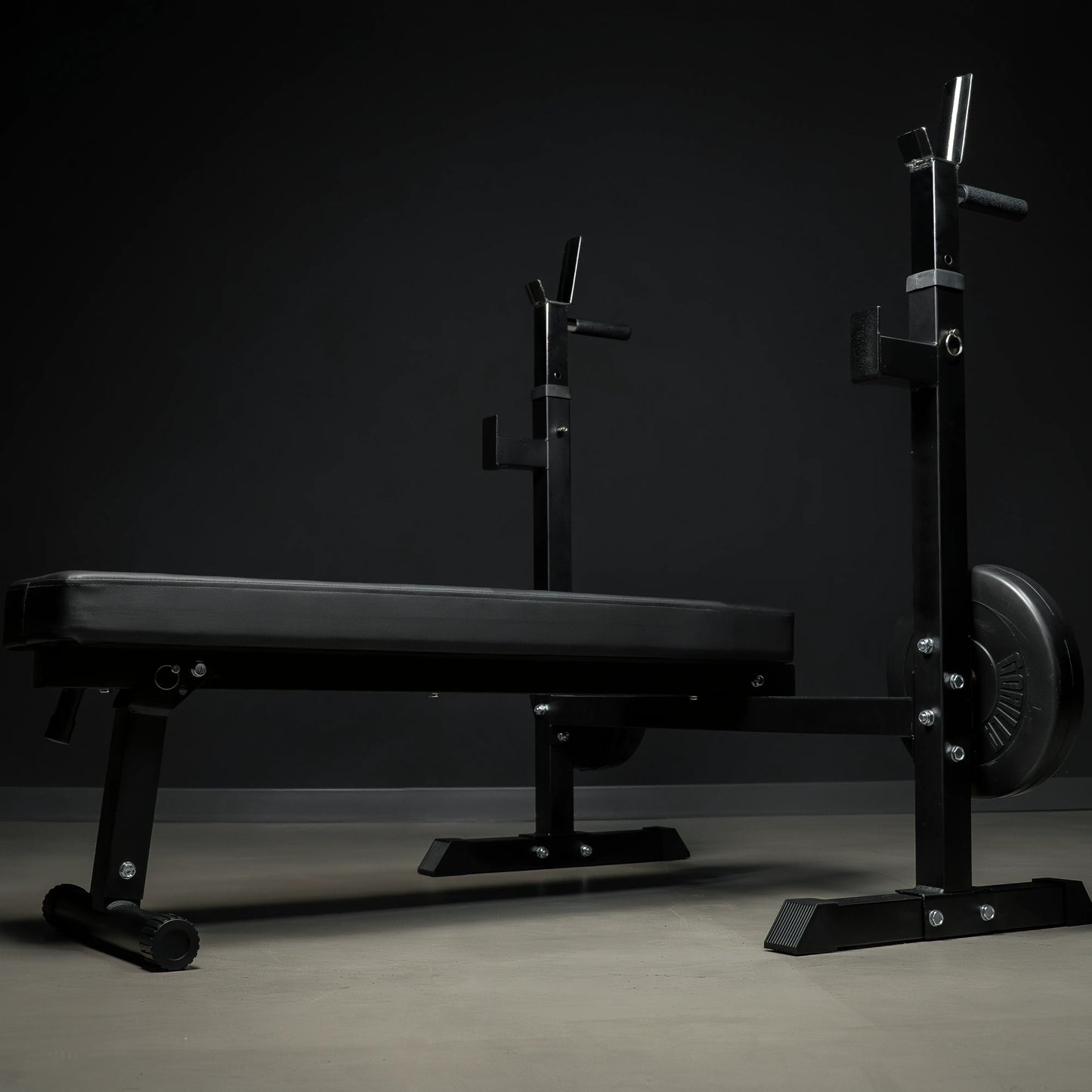 Banc de musculation avec support