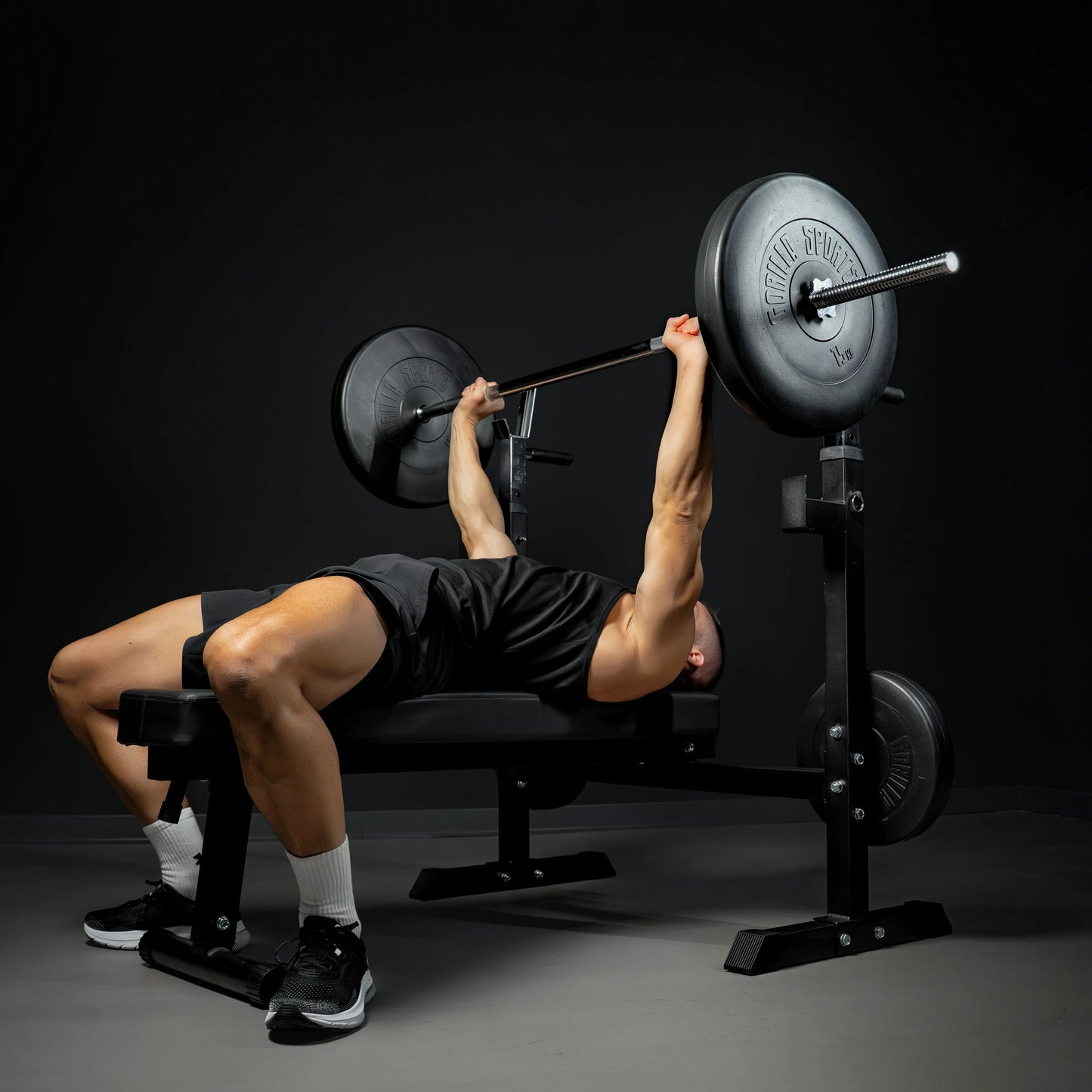 Banc de musculation avec support