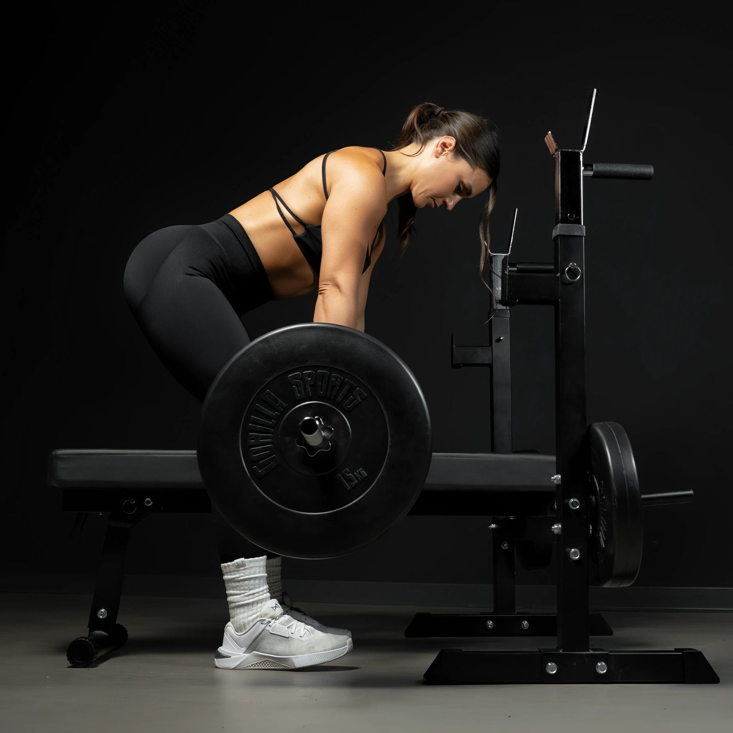 Banc de musculation avec support