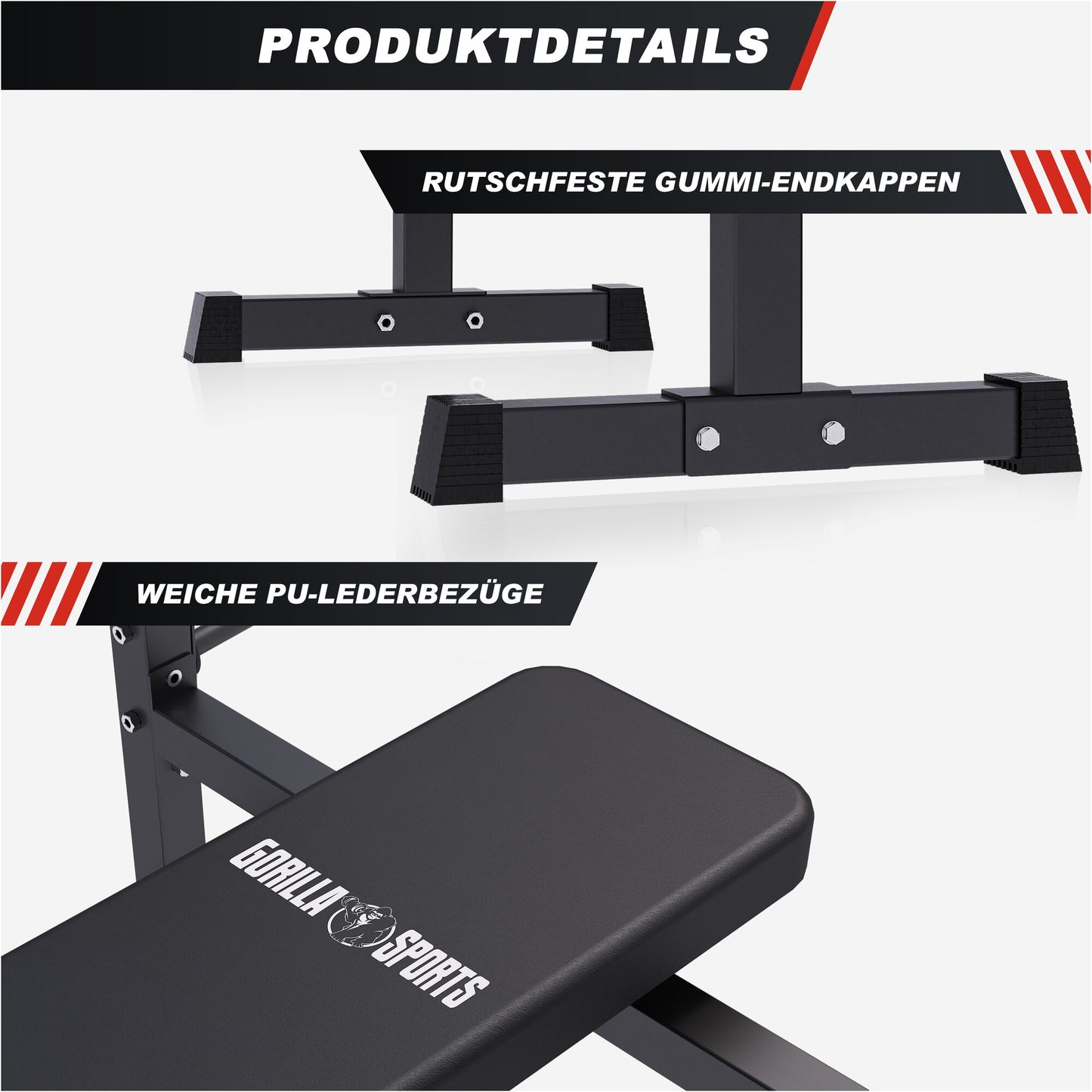 Banc de musculation avec support