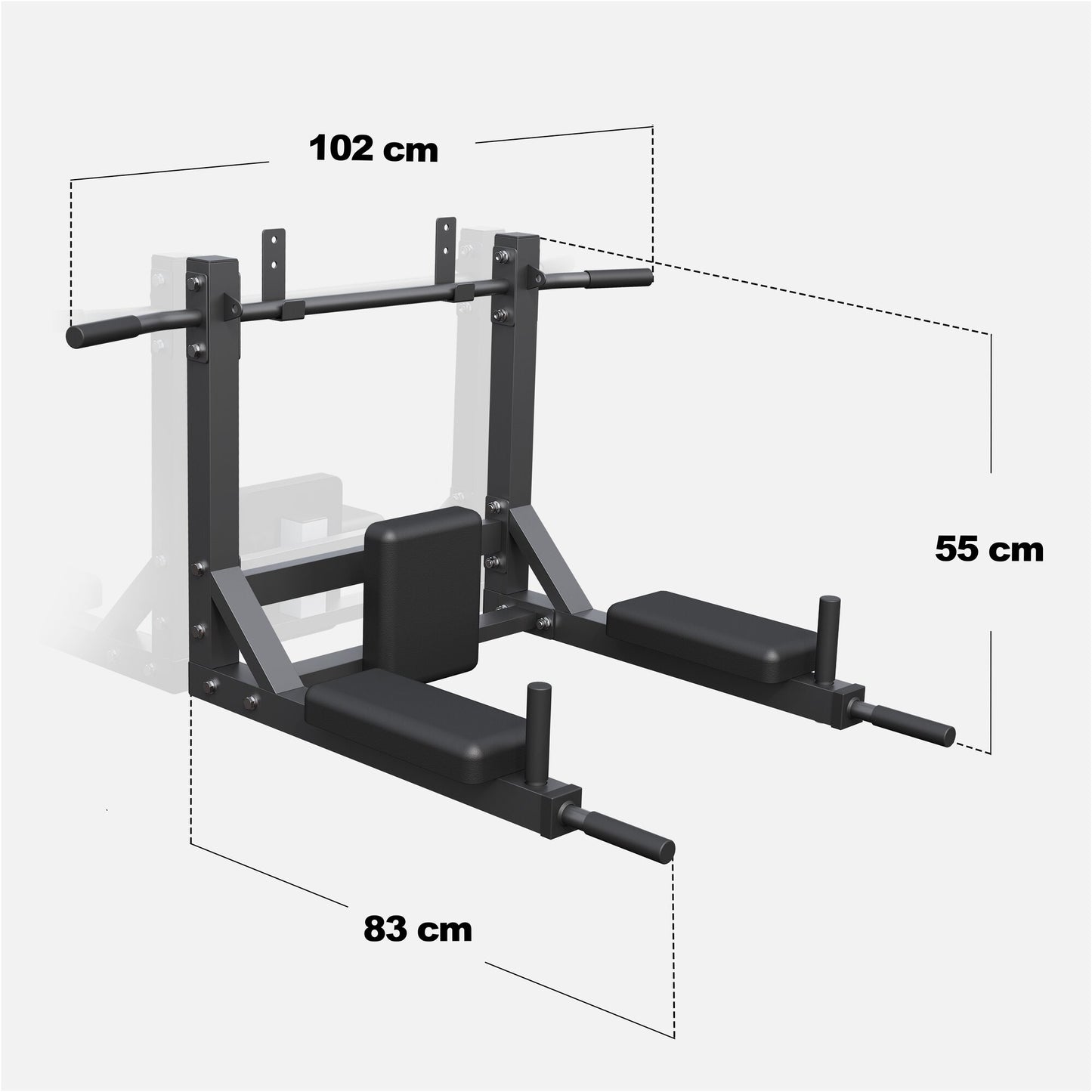 Barre de traction 4 en 1
