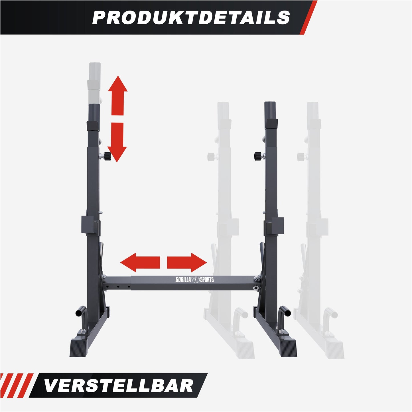 Rack Squat Réglable 