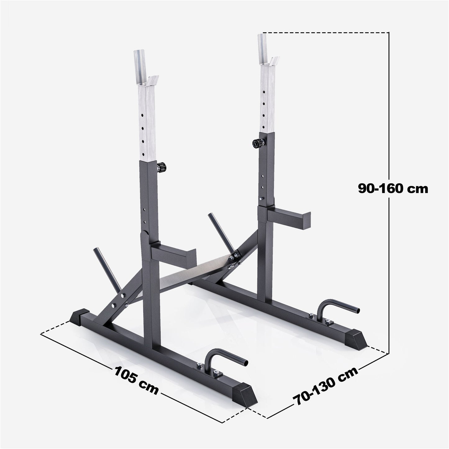 Rack Squat Réglable  - Gorilla Sports France